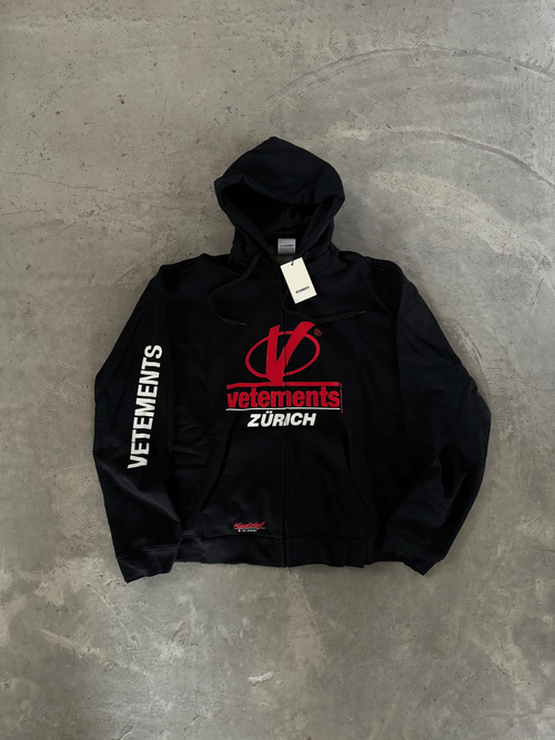 Vetements Zurich Zipup Hoodie