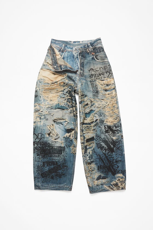 Acne Studios Graffiti Jeans
